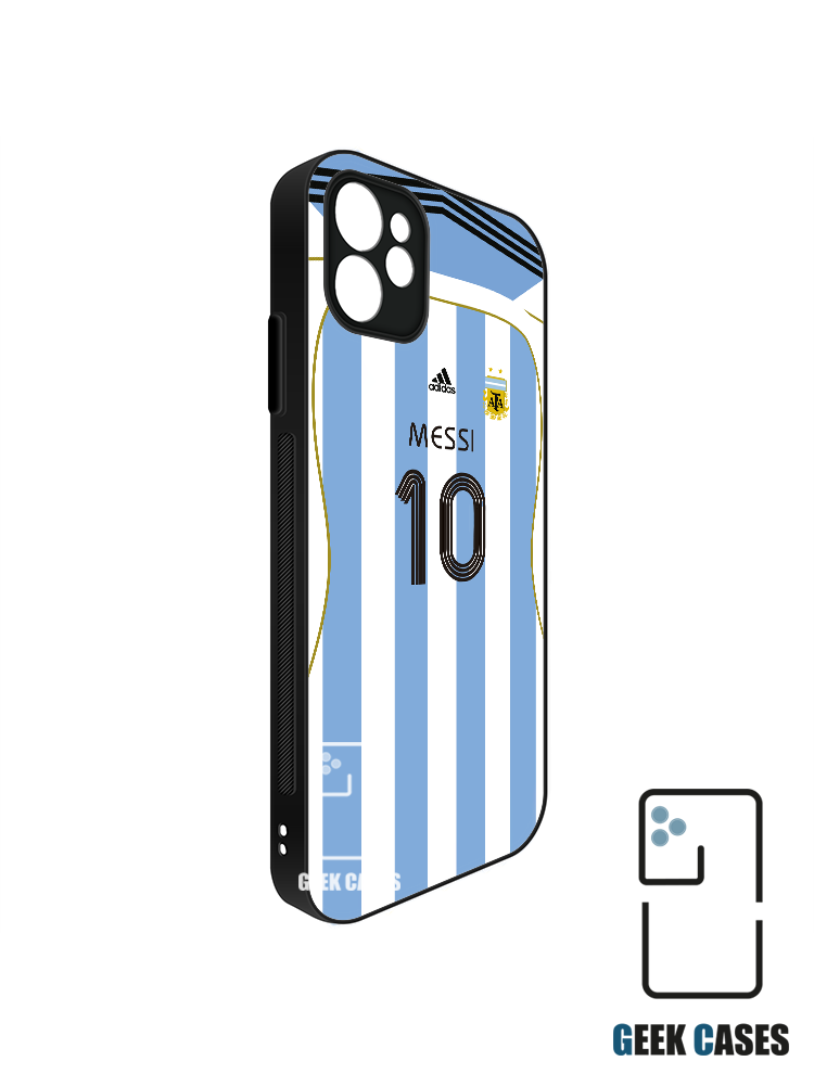 Argentina 2006 Local Dorsal Messi Funda Tipo Bumper Argentina 2006 Local Dorsal Messi - Imagen 1