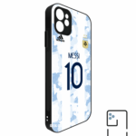Funda Tipo Bumper Argentina 2020 Local Dorsal Messi