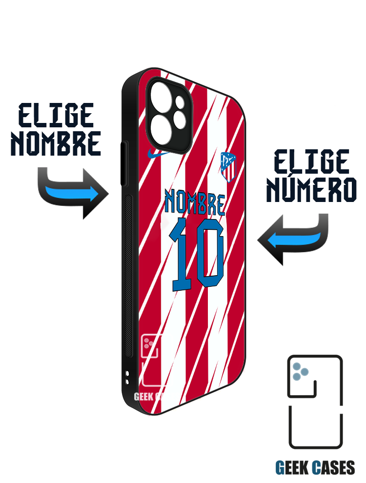 Atletico de Madrid 17-18 Local Funda Tipo Bumper Atletico de Madrid 17-18 Local - Imagen 1