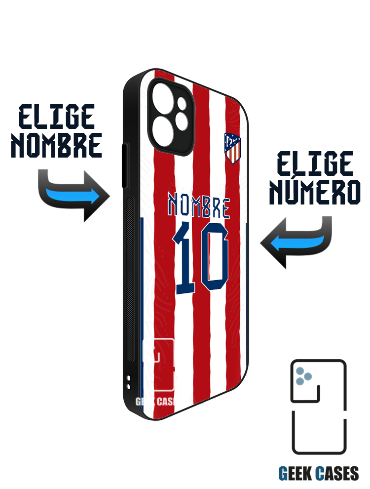 Atletico de Madrid 20-21 Local Funda Tipo Bumper Atletico de Madrid 20-21 Local - Imagen 1