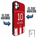Funda Tipo Bumper Atletico de Madrid 21-22 Local Dorsal