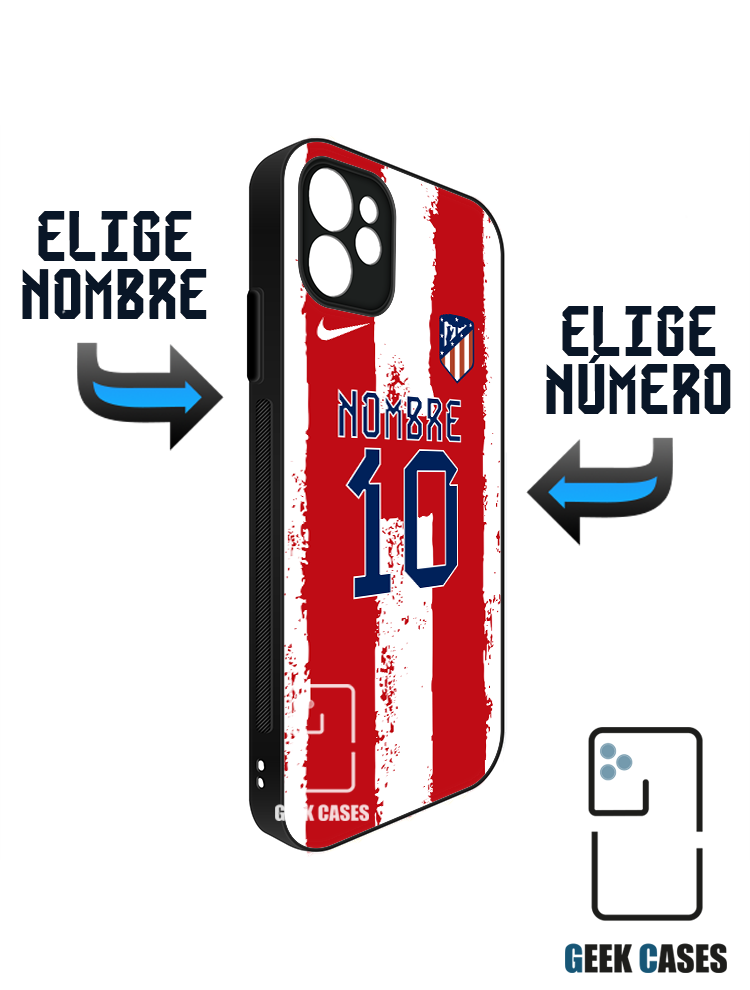 Atletico de Madrid 21-22 Local Funda Tipo Bumper Atletico de Madrid 21-22 Local - Imagen 1