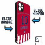 Funda Tipo Bumper Atletico de Madrid 22-23 Local Dorsal