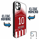 Funda Tipo Bumper Atletico de Madrid 23-24 Local Dorsal