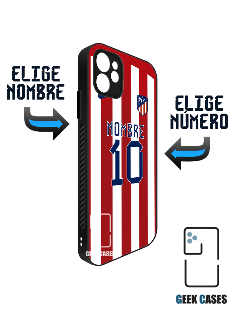 Atletico de Madrid 23-24 Local Funda Tipo Bumper Atletico de Madrid 23-24 Local - Imagen 1