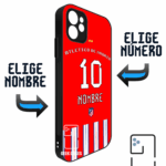 Funda Tipo Bumper Atletico de Madrid 24-25 Local Dorsal
