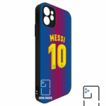Funda Tipo Bumper Barcelona 17-18 Local Dorsal Messi