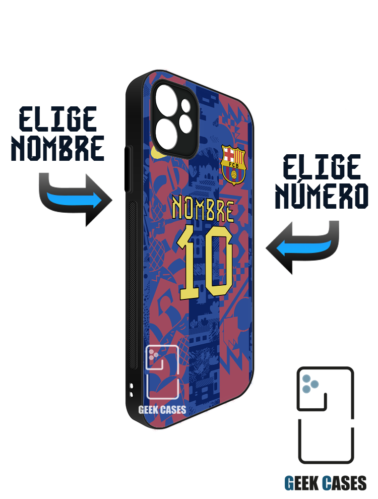 Barcelona 20-21 Tercero Funda Tipo Bumper Barcelona 20-21 Tercero - Imagen 1