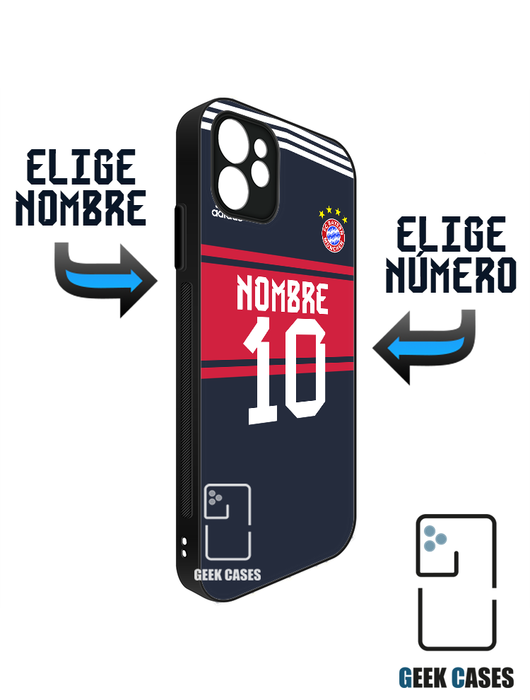 Bayern Munich 17-18 Visita Funda Tipo Bumper Bayern Munich 17-18 Visita - Imagen 1