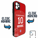 Funda Tipo Bumper Bayern Munich 25-26 Local Dorsal