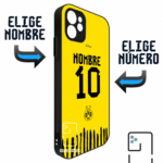 Funda Tipo Bumper Borussia Dortmund 2025 Mundial de Clubes Dorsal