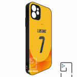 Funda Tipo Bumper Colombia 2024 Local Atras Dorsal Luiz Diaz