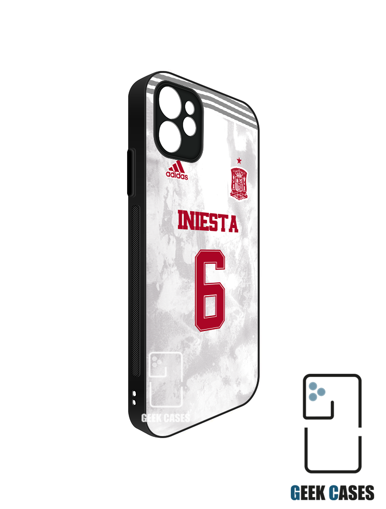 España 2020 Visita Dorsal Iniesta Funda Tipo Bumper España 2020 Visita Dorsal Iniesta - Imagen 1