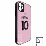 Funda Tipo Bumper Inter de Mami 25-26 Local Atras Dorsal Messi