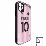 Funda Tipo Bumper Inter de Mami 25-26 Local Dorsal Messi