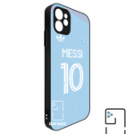 Funda Tipo Bumper Inter de Mami 25-26 Tercero Dorsal Messi
