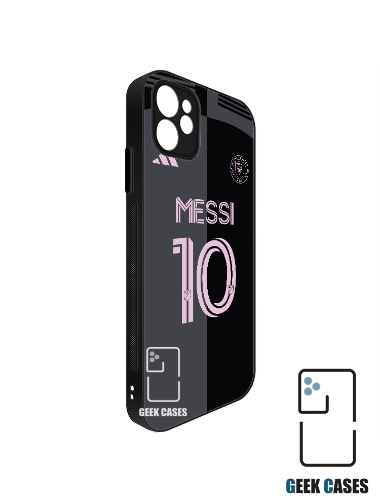 Inter de Mami 25-26 Visita Dorsal Messi Funda Tipo Bumper Inter de Mami 25-26 Visita Dorsal Messi - Imagen 1