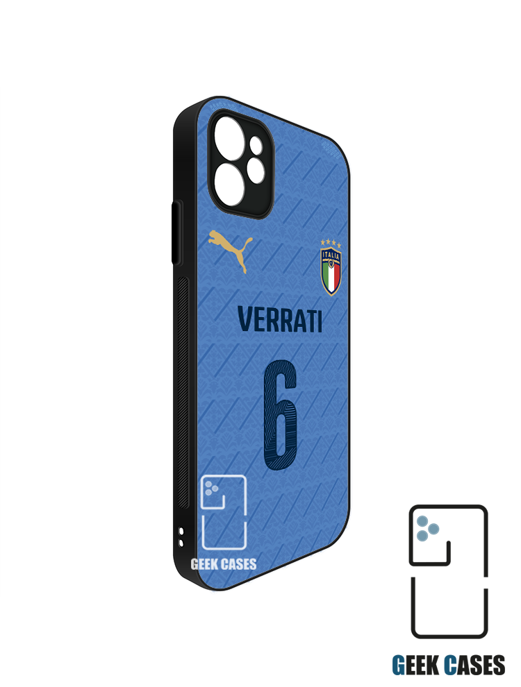 Italia 2020 Local Dorsal Verrati Funda Tipo Bumper Italia 2020 Local Dorsal Verrati - Imagen 1