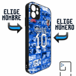 Funda Tipo Bumper Japon Concepto Anime Azul