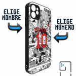 Funda Tipo Bumper Japon Concepto Dragon Ball 4 Negro