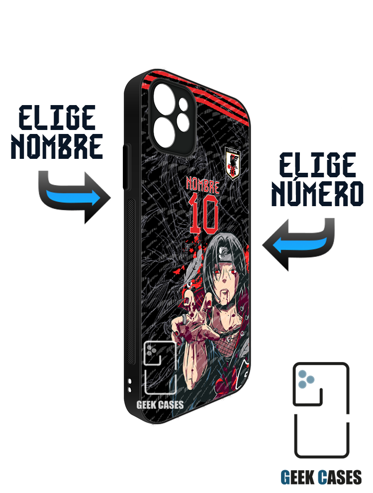 Japon Concepto Itachi Negro Funda Tipo Bumper Japon Concepto Itachi Negro - Imagen 1