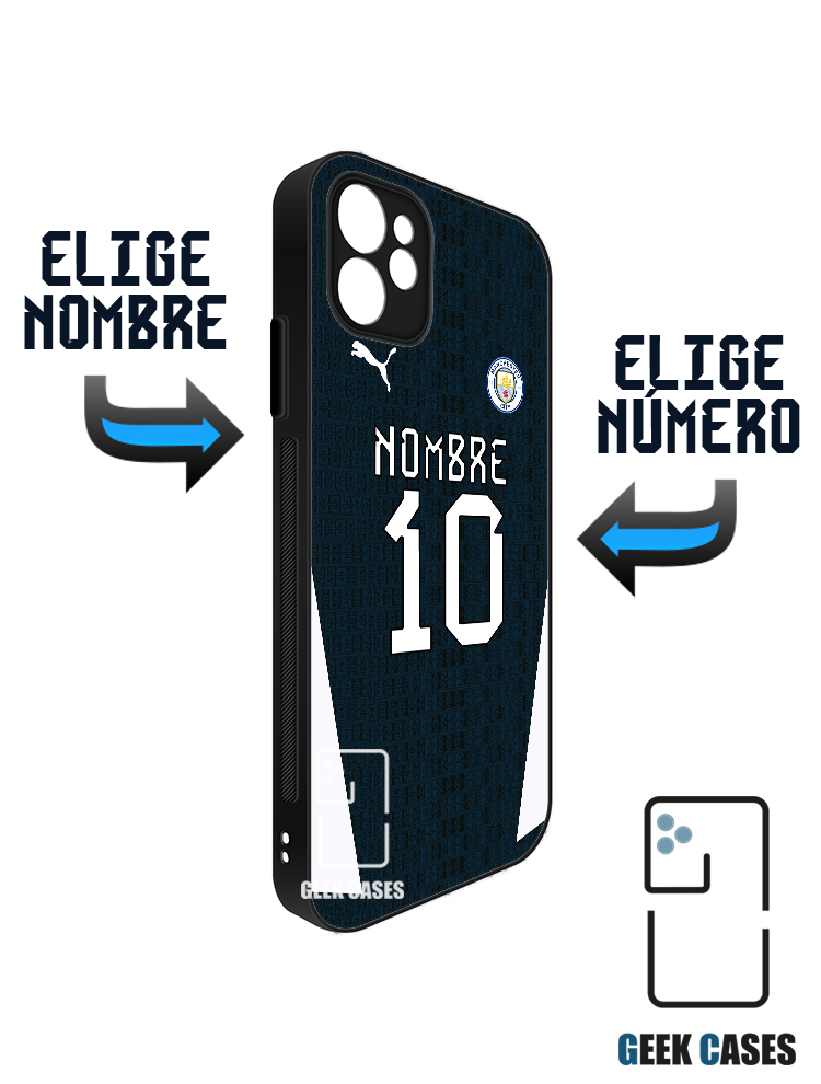 Manchester City 21-22 Local Concepto Funda Tipo Bumper Manchester City 21-22 Local Concepto - Imagen 1