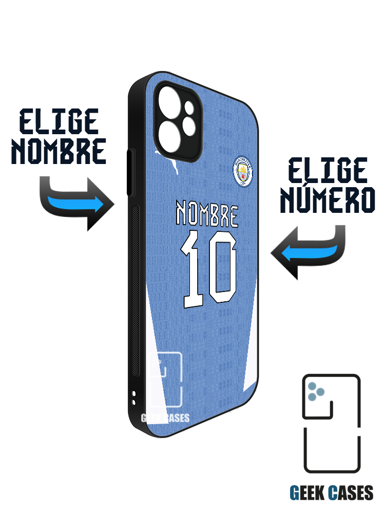 Manchester City 21-22 Local Funda Tipo Bumper Manchester City 21-22 Local - Imagen 1