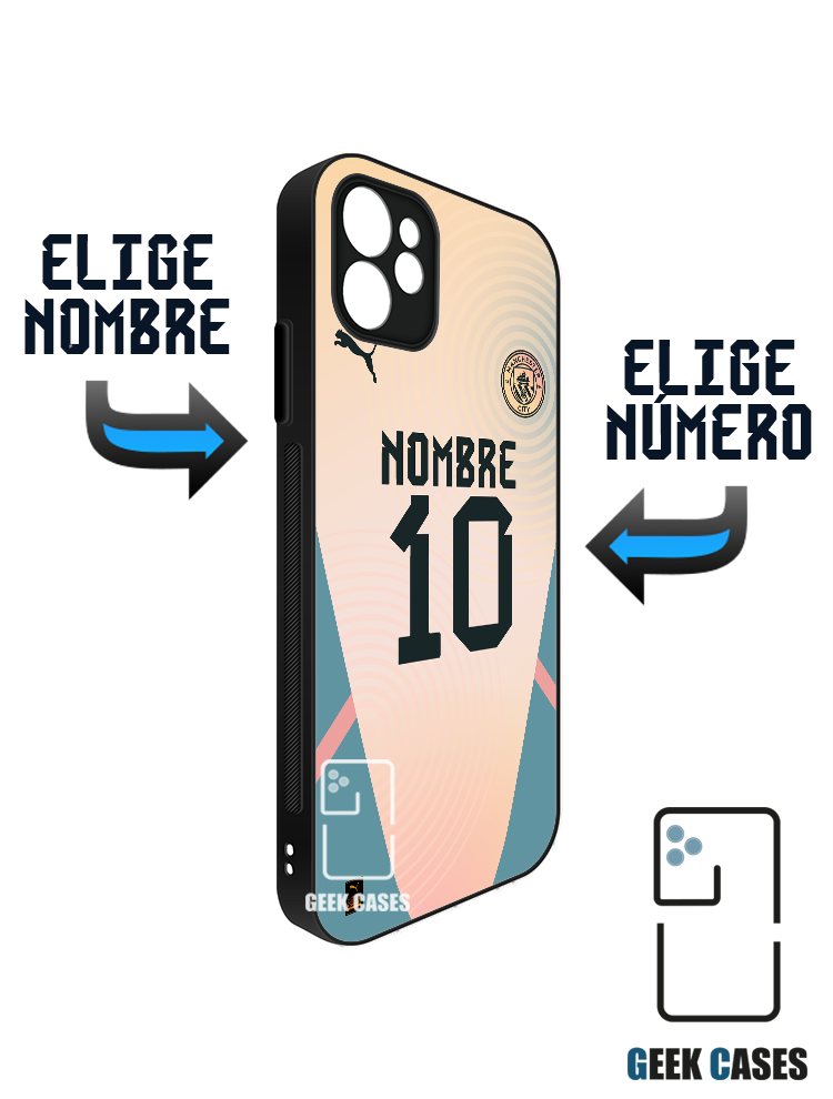 Manchester City 24-25 Cuarta Oasis Funda Tipo Bumper Manchester City 24-25 Cuarta Oasis - Imagen 1