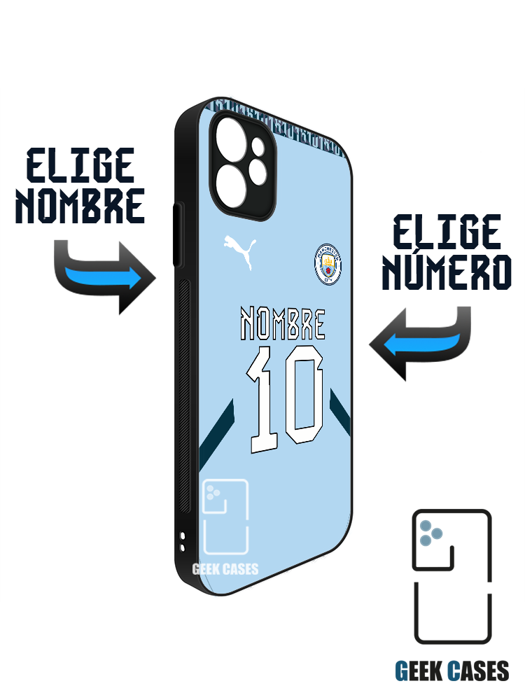 Manchester City 24-25 Local Funda Tipo Bumper Manchester City 24-25 Local - Imagen 1