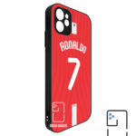 Funda Tipo Bumper Manchester United 07-08 Local Atras Dorsal CR7