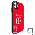 Funda Tipo Bumper Manchester United 21-22 Local Atras Dorsal CR7