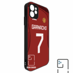 Funda Tipo Bumper Manchester United 25-26 Local Dorsal Garnacho