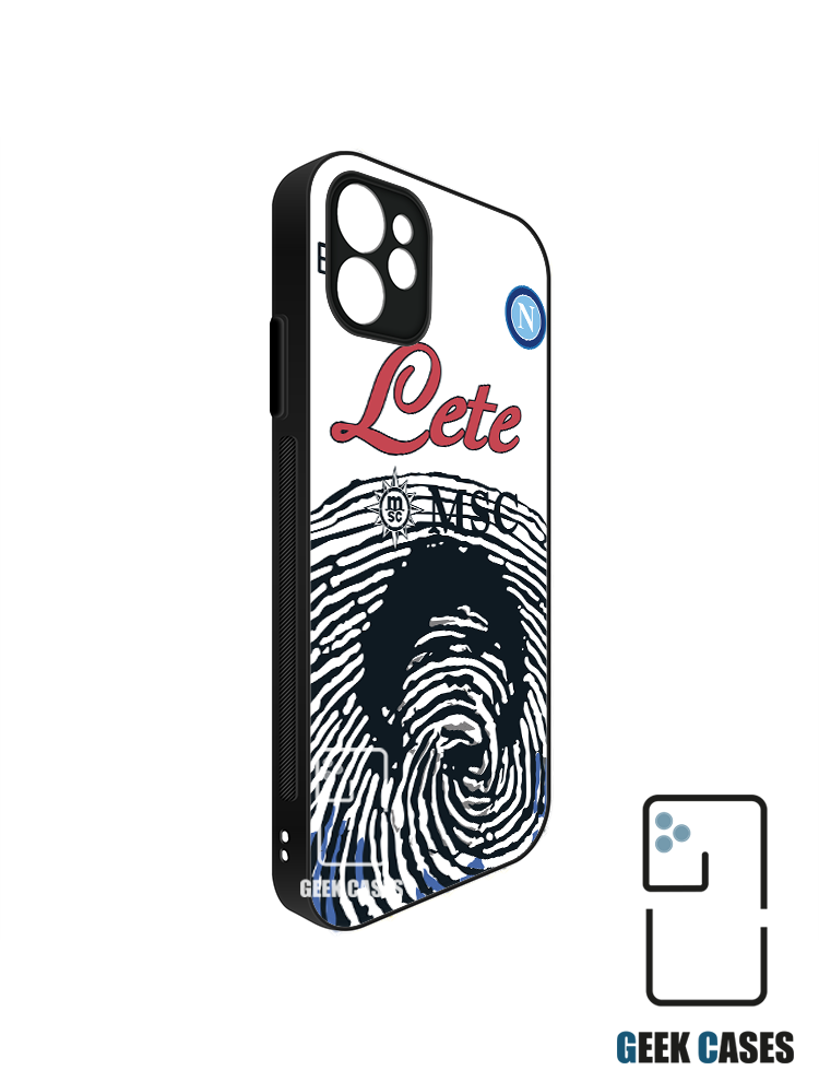 Maradona Concepto Napoli Blanco Funda Tipo Bumper Maradona Concepto Napoli Blanco - Imagen 1