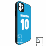 Funda Tipo Bumper Maradona Napoli Dorsal