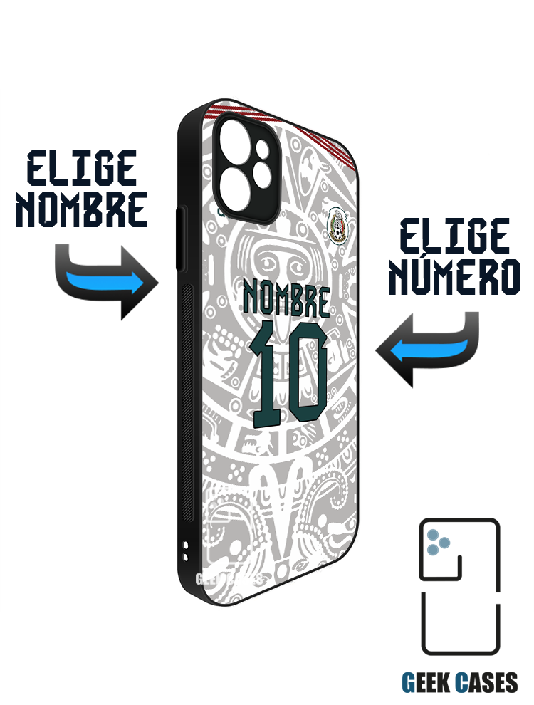 Mexico Concepto Blanco Funda Tipo Bumper Mexico Concepto Blanco - Imagen 1