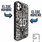 Funda Tipo Bumper Mexico Concepto Negro