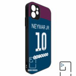 Funda Tipo Bumper PSG 17-18 Local Atras Dorsal Neymar JR