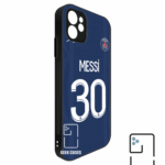 Funda Tipo Bumper PSG 21-22 Local Dorsal Messi
