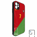 Funda Tipo Bumper Portugal 2022 Local Dorsal 7