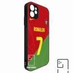 Funda Tipo Bumper Portugal 2022 Local Dorsal CR7