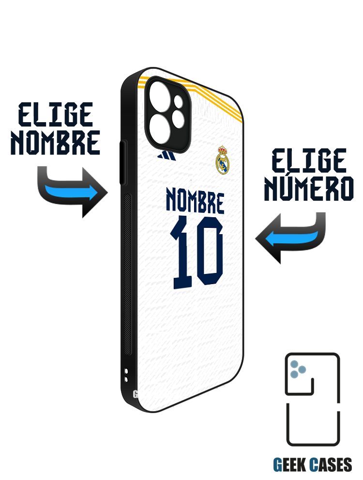 Real Madri 23-24 Local Funda Tipo Bumper Real Madrid 23-24 Local - Imagen 1