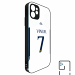 Funda Tipo Bumper Real Madrid 23-24 Local Dorsal Vini JR