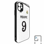 Funda Tipo Bumper Real Madrid 24-25 Local Dorsal Mbappe