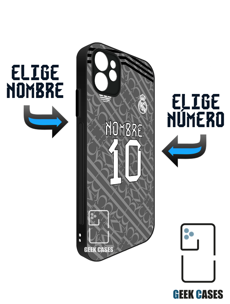 Real Madri 24-25 Tercero Funda Tipo Bumper Real Madrid 24-25 Tercero - Imagen 1