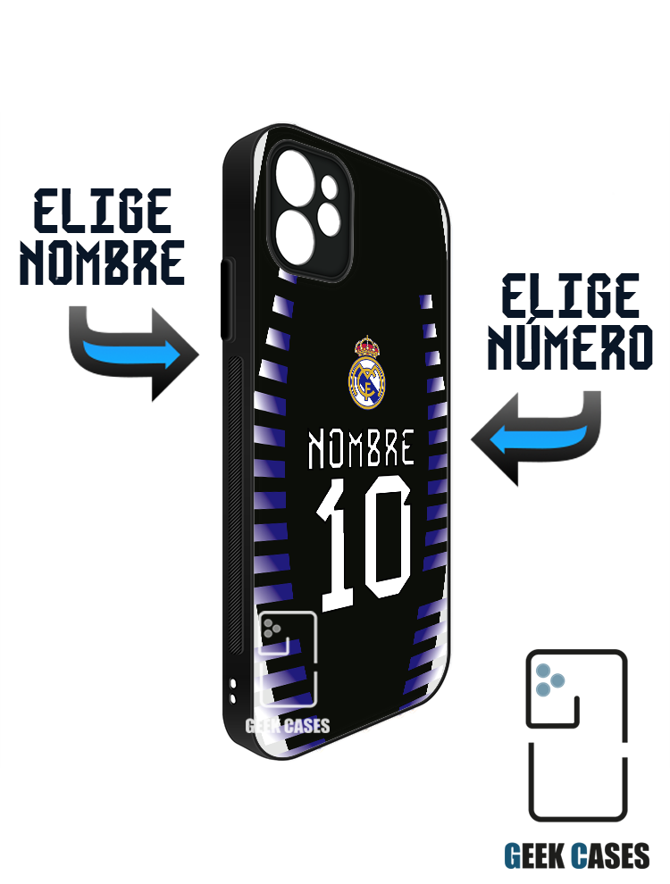 Real Madri 97-98 Tercero Funda Tipo Bumper Real Madrid 97-98 Tercero - Imagen 1