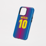 Funda Tipo Bumper Full Color Premium – Barcelona 17/18 Local Dorsal Messi