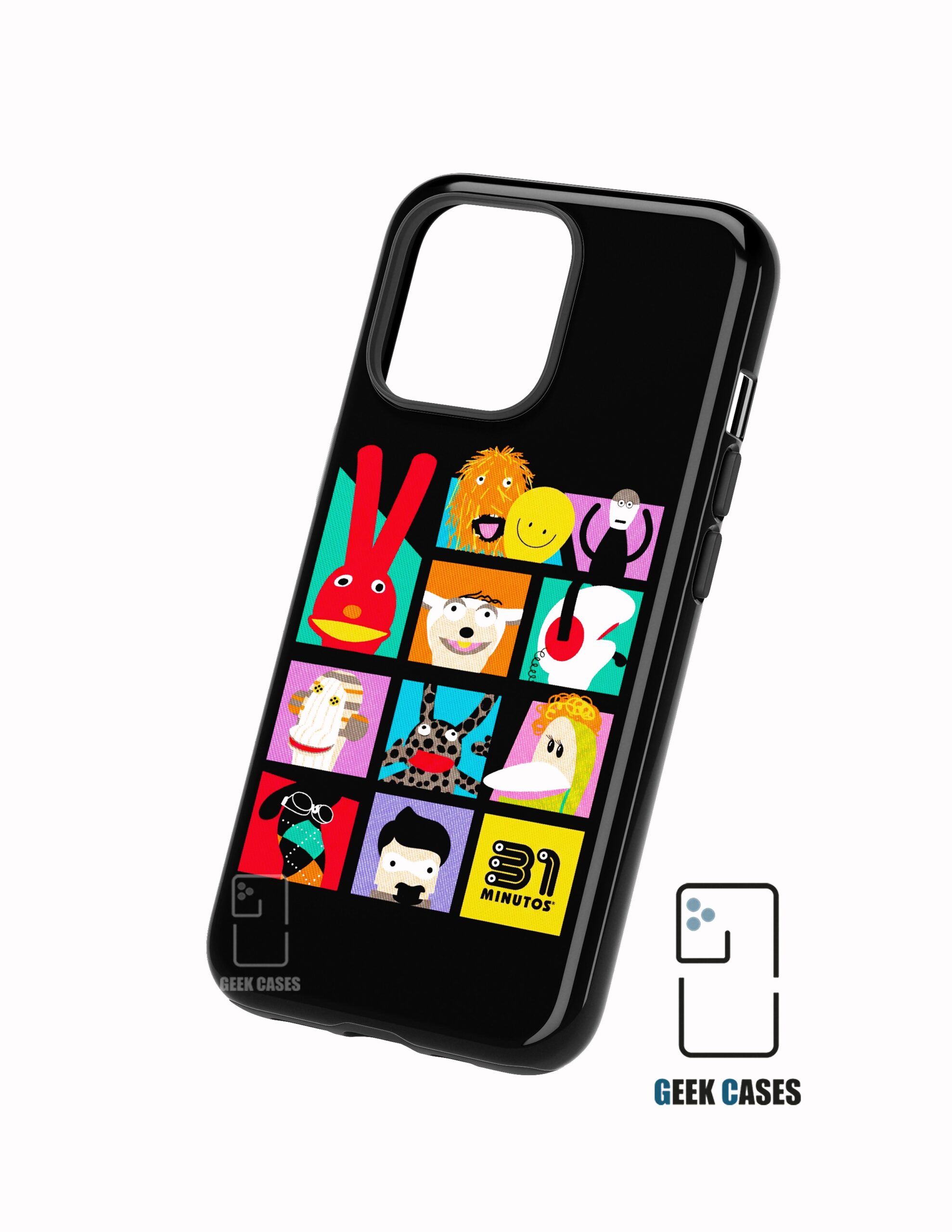 31 MINUTOS FULL COLOR 3D 1 Funda Full Color Doble Protección 31 Minutos Baile Dental - Imagen 1