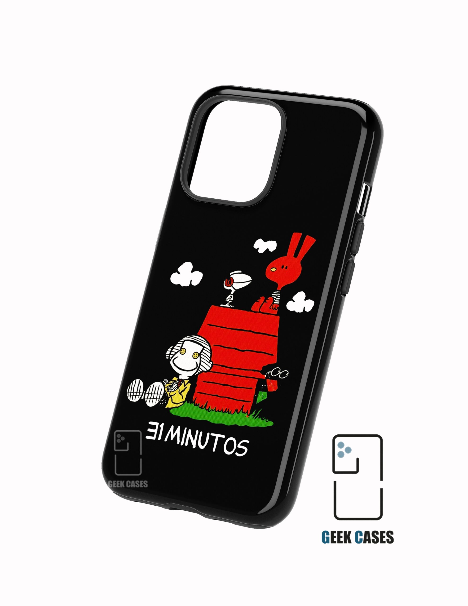 Funda Full Color Doble Protección 31 Minutos Tiempo Absurdo
