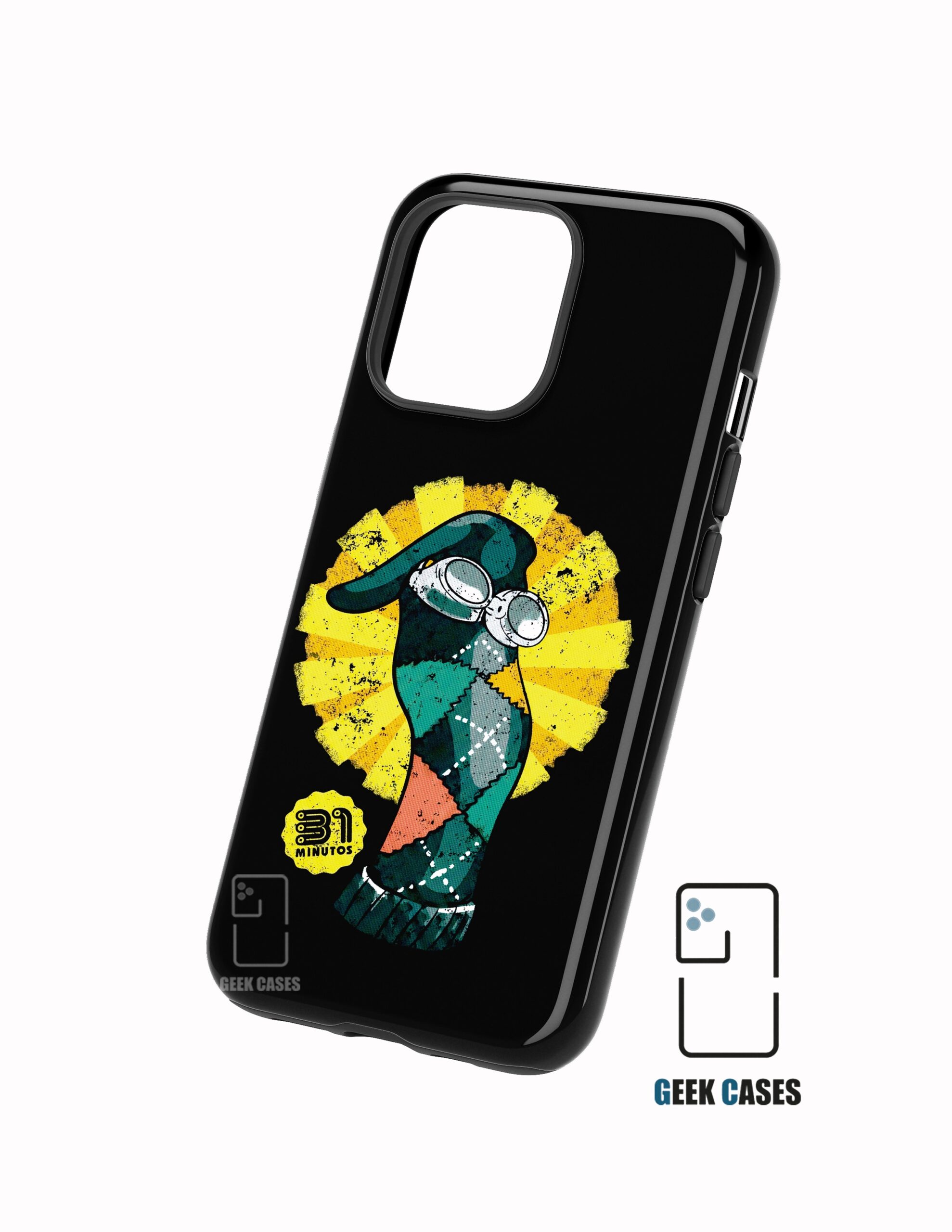 31 MINUTOS FULL COLOR 3D 16 Funda Full Color Doble Protección 31 Minutos Juego Ilógico - Imagen 1