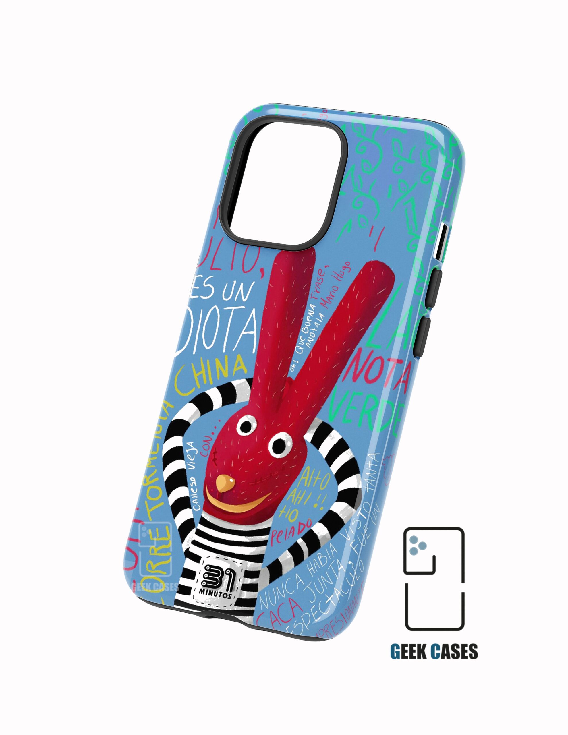 Funda Full Color Doble Protección 31 Minutos Ritmo Ilógico